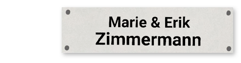 Klingelschilder