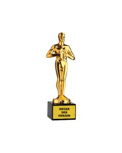 Pokal Siegerfigur - Hollywood Award - vergoldet  