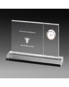 Pokal mit Uhr  